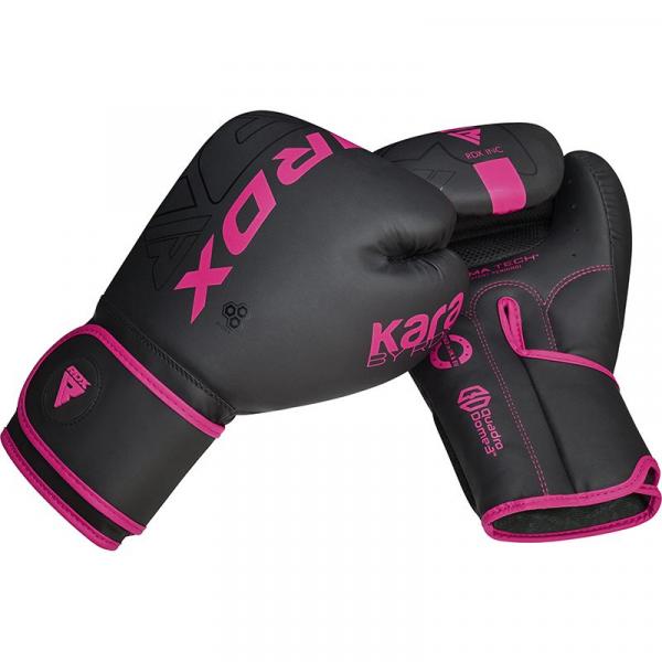 RDX Kara Series boxerské rukavice F6 matte pink pár