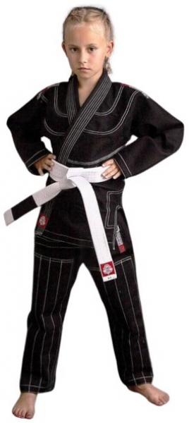 Dětské kimono pro Jiu-Jitsu DBX BUSHIDO černé