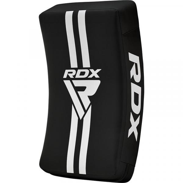 Boxerské lapy RDX Arm Pad Gel Kick Full black zpředu
