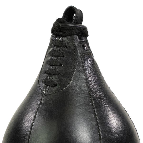 Boxovací hruška Tunturi Speedball Leather detail prošívání