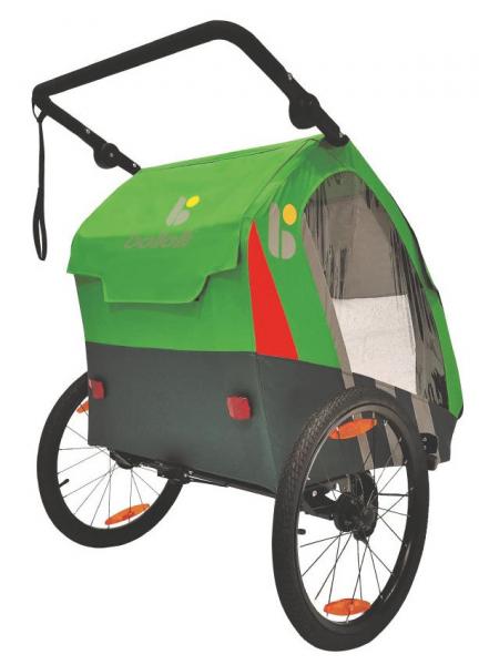 Bellelli - Trailblazer dětský kombinovaný vozík za kolo + kočárek pro 2 děti