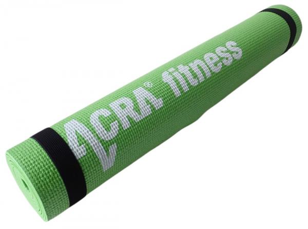 Fitness podložka ACRA zelená D80