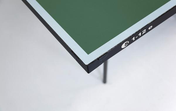 Stôl na stolný tenis vonkajší SPONETA S1-12e zelený hrana