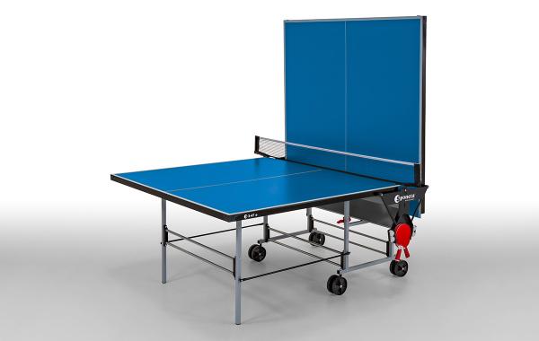 Stôl na stolný tenis vonkajší SPONETA S3-47e modrý 1 hráč