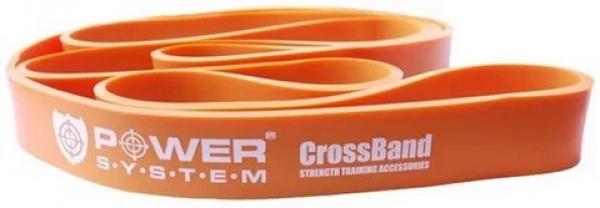 Posilňovacia guma power system posilovaci guma crossband oranžová