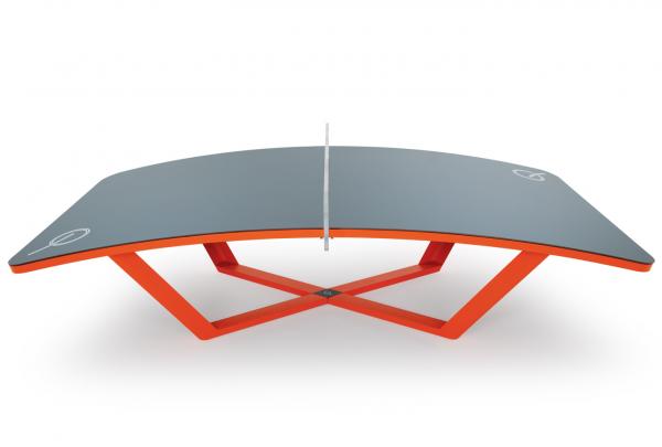 Stôl na stolný tenis vonkajší TEQ™ ONE Stůl na Teqball horní pohled