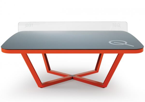 Stôl na stolný tenis vonkajší TEQ™ ONE Stůl na Teqball přímý pohled