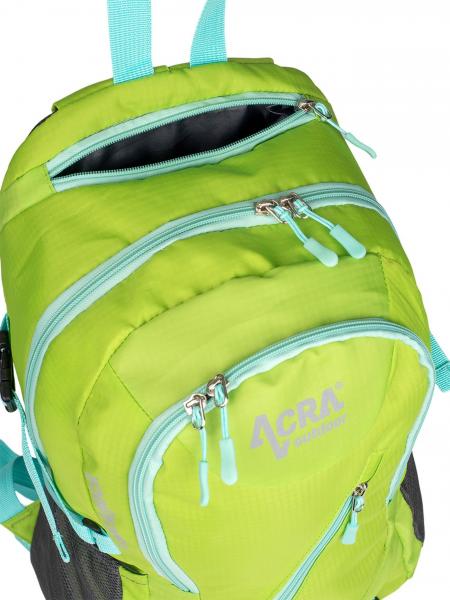 ACRA Batoh Backpack 35 L turistický zelený BA35-ZE zeshora