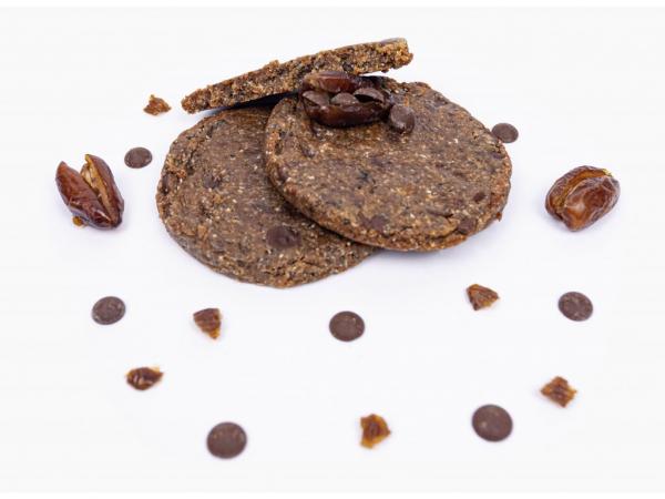 BrainMax Pure Vegan Protein Cookie Mléčná čokoláda & Datle 100 g ingredience