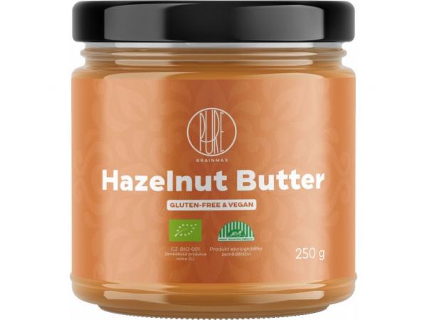 BrainMax Pure Hazelnut Butter 100% BIO 250 g