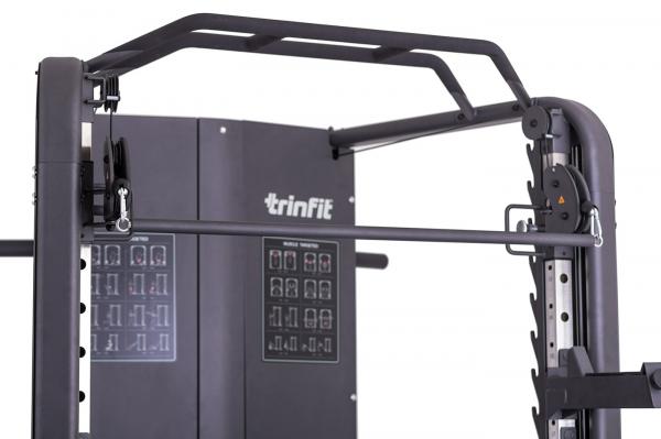 Posilňovací stroj na činky TRINFIT Multi Smith CX70 obouruční kladkový adaptér