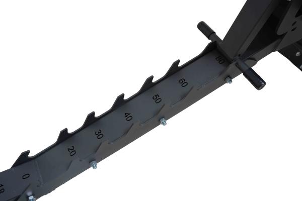 Posilňovacia lavica na jednoručky TRINFIT Bench L5 Pro detail polohování