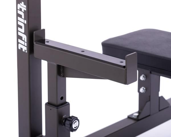 Posilňovacie lavice bench press TRINFIT F5 Pro doraz detail