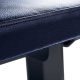 Posilňovacia lavica na jednoručky FITHAM Posilovací lavice rovná PROFI černá koženka
