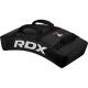 Boxerské lapy RDX Arm Pad Gel Kick Full black na ležato