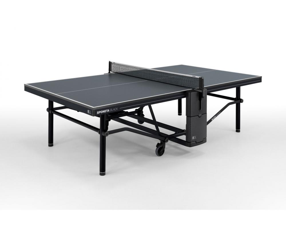 Stôl na stolný tenis SPONETA Design Line - Black Indoor - pohled