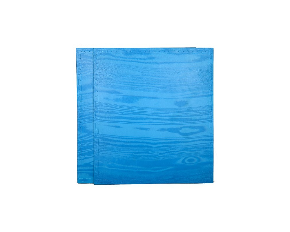 Tatami Basic 100 x 100 x 1,3 cm modré