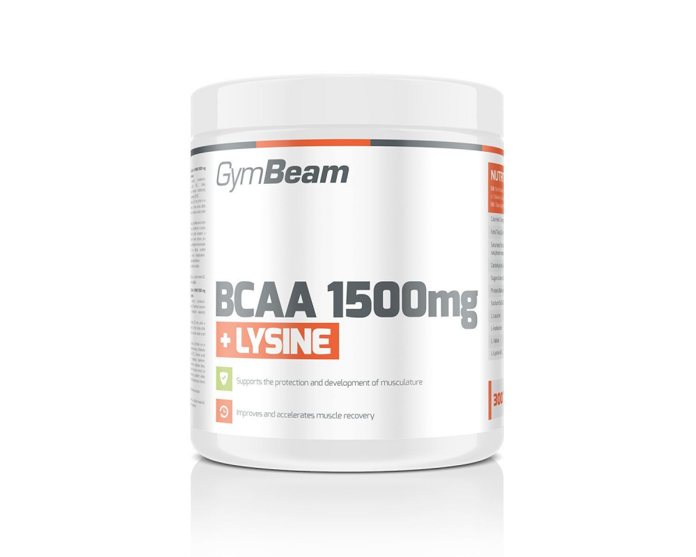 GymBeam BCAA 1500 mg + Lysine 300 tablet