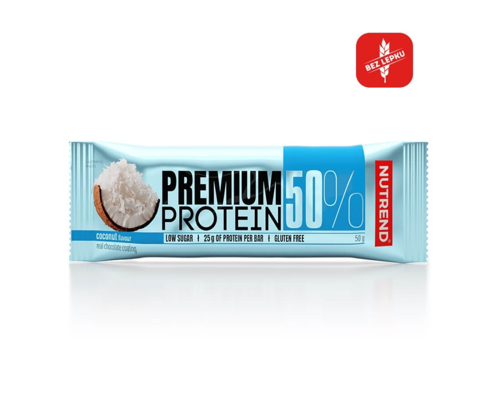NUTREND Premium Protein 50% Bar 50 g kokos