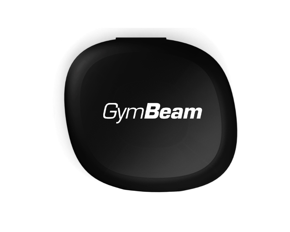 GymBeam Pill Box černý