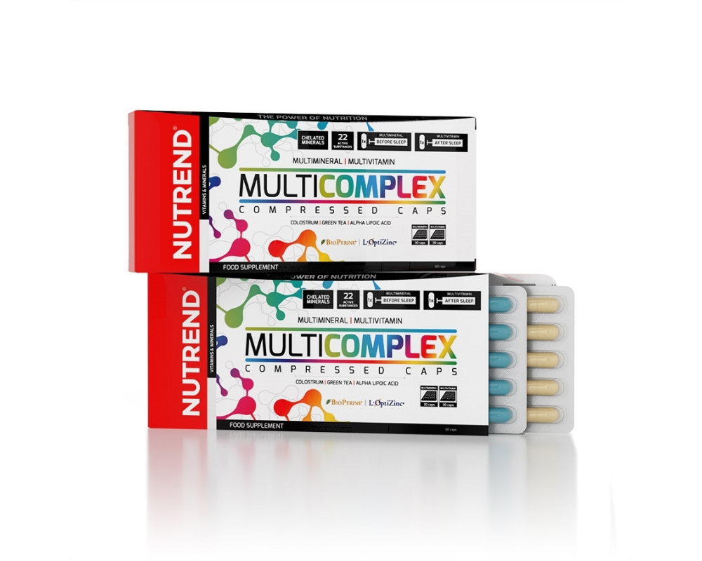 NUTREND Multicomplex Compressed Caps 60 kapslí
