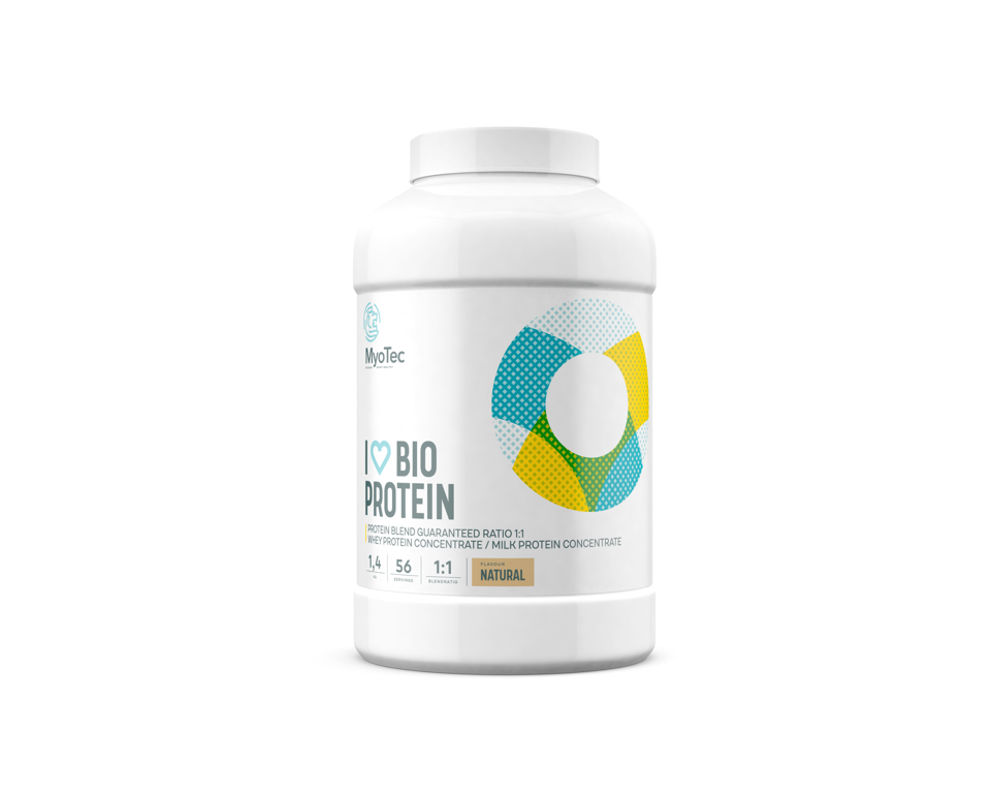 MYOTEC BIO Protein 1,4 kg natural + šejkr zdarma