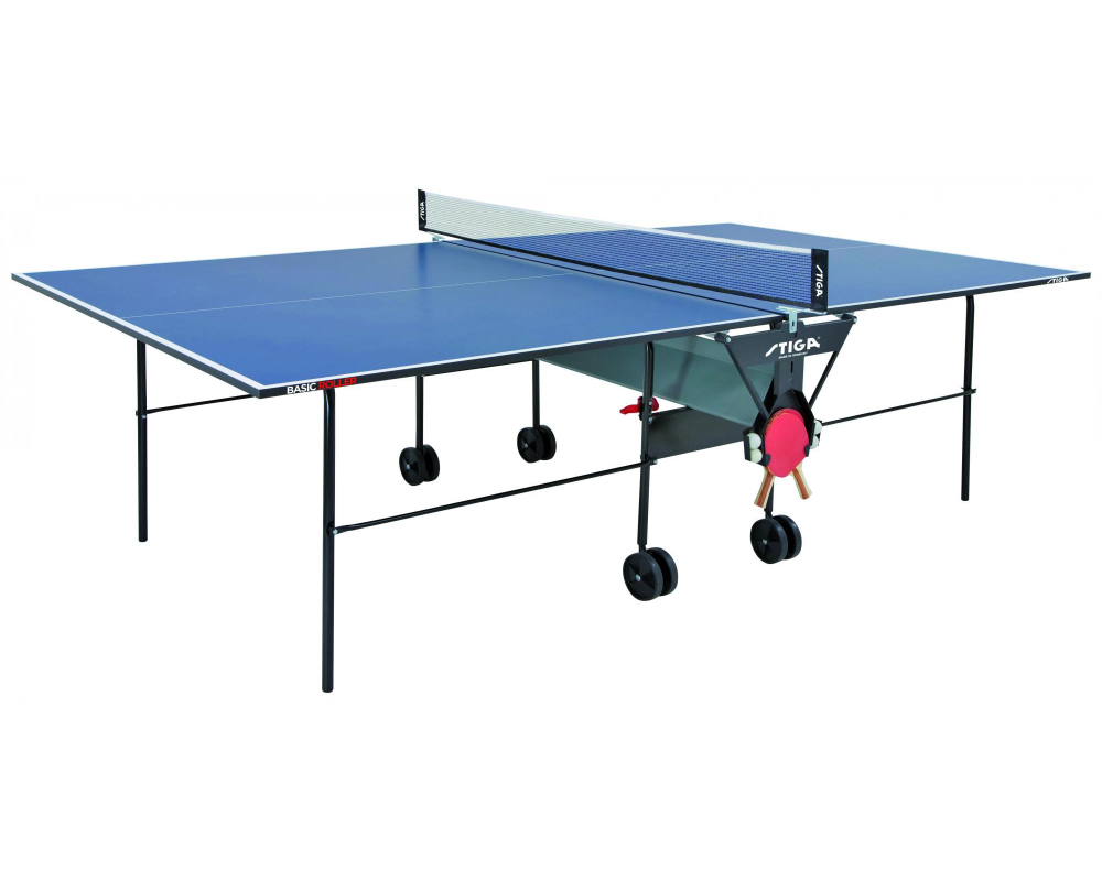 Stôl na stolný tenis Stiga Basic Roller z profilu