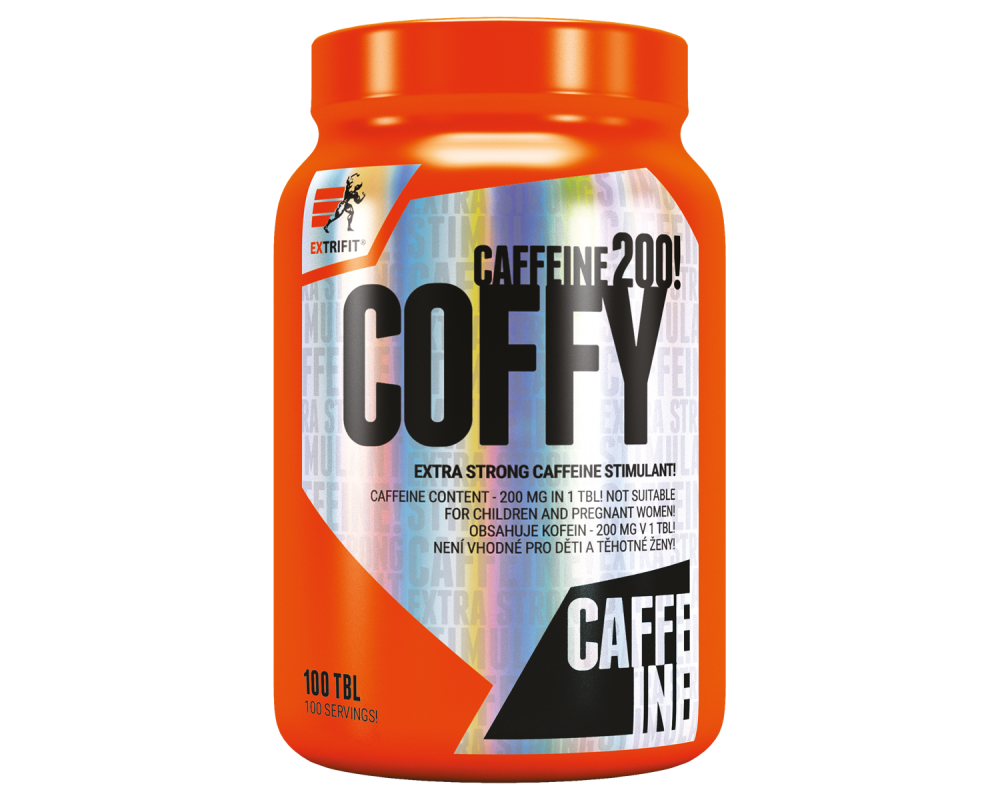 EXTRIFIT Coffy 200 stimulant 100 kapslí
