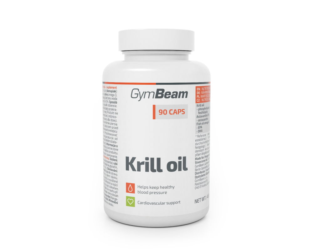 GymBeam Krill Oil 90 kapslí