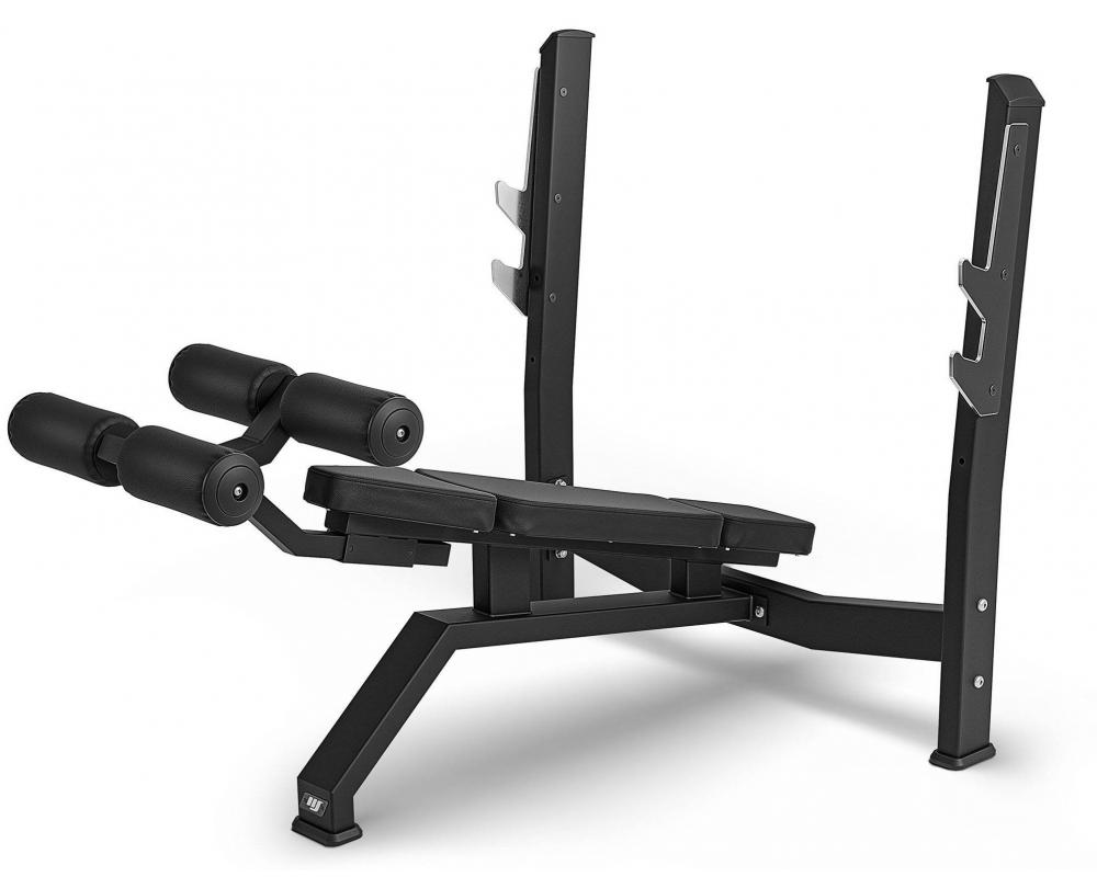 Posilňovacie lavice bench press Marbo MP-L208 2.0 z profilu