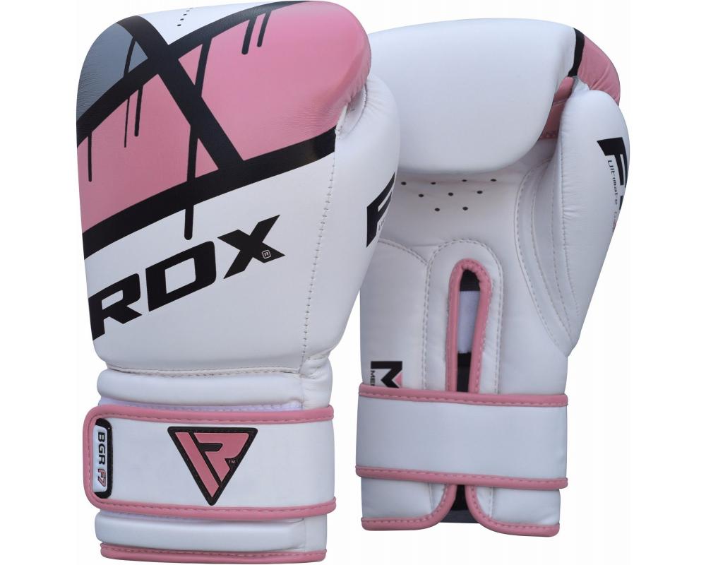 Boxerské rukavice RDX F7 pink