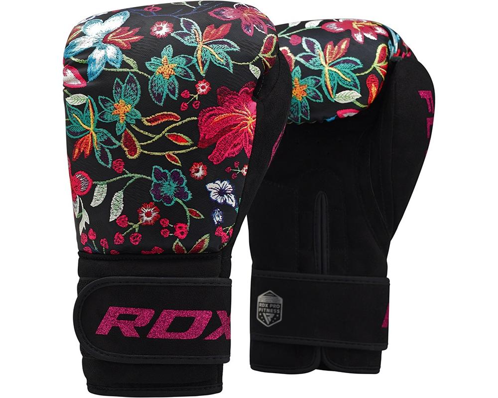 Boxerské rukavice RDX FL-3 floral/black
