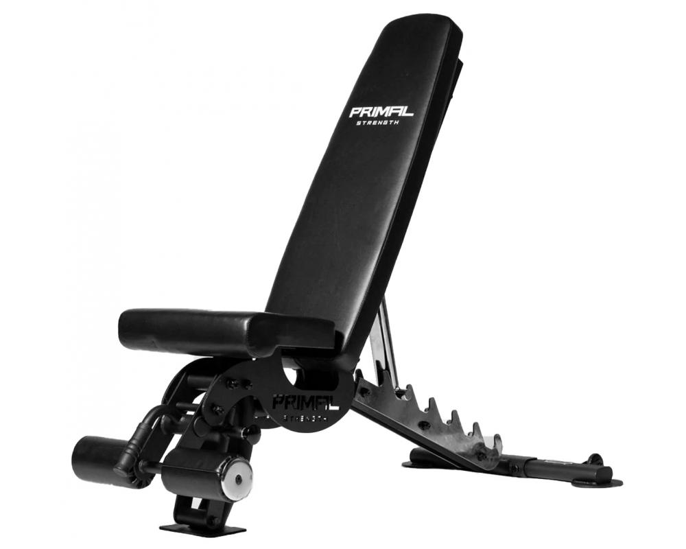 Posilňovacie lavice na brucho Primal Strength Multi Adjustable Bench with Foot Support