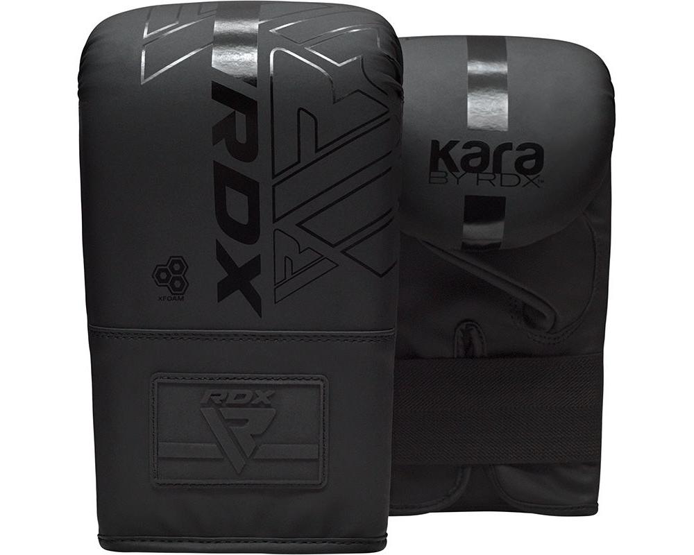 Boxerské rukavice pytlovky RDX Kara Series F6 matte black 4 oz