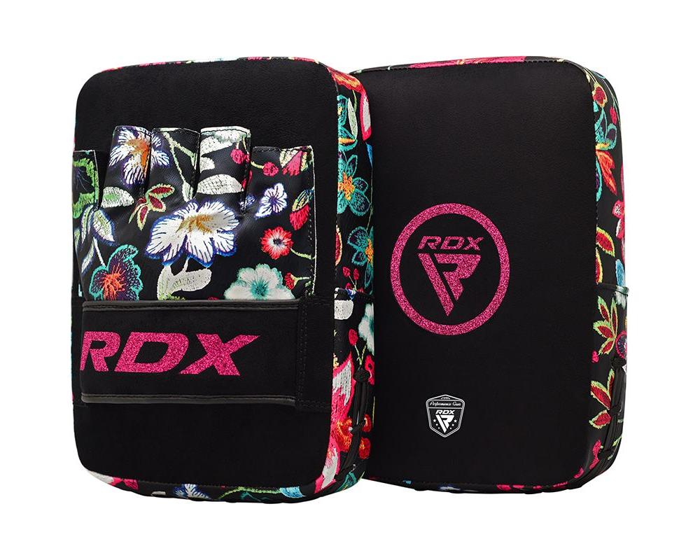 Boxerské lapy RDX Focus Pad Floral black