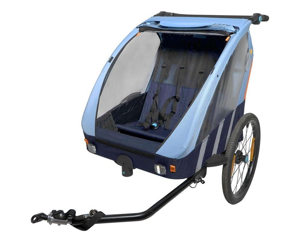 Bellelli - Trailblazer dětský kombinovaný vozík za kolo + kočárek pro 2 děti
