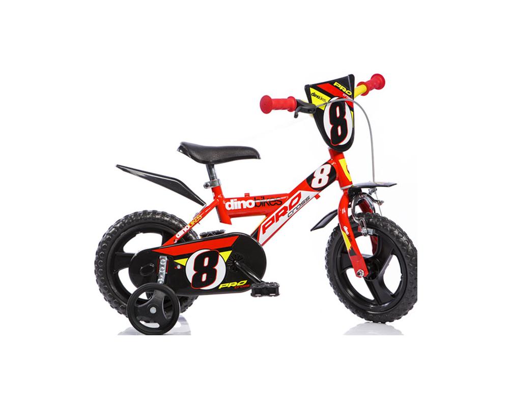 Detský bicykel Dino 123GLN červená 12