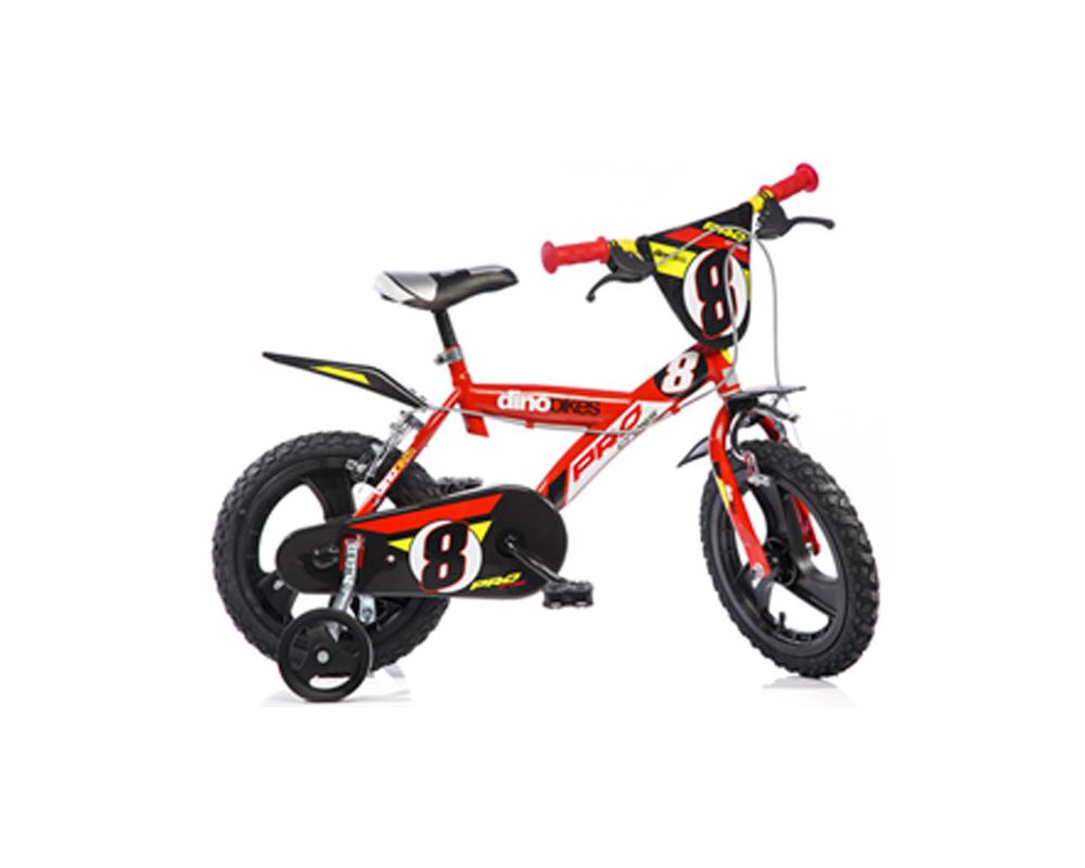 Detský bicykel Dino PRO 143GLN červená 14