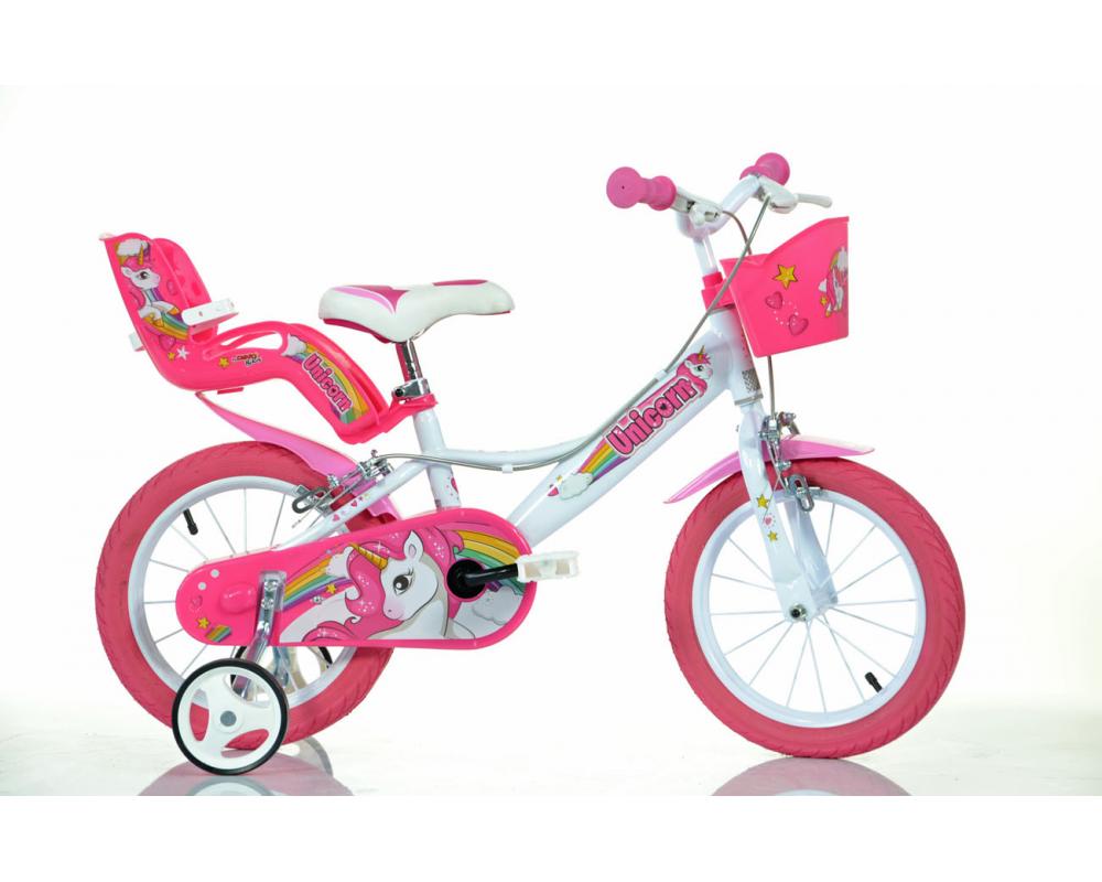 Detský bicykel Dino bikes 144GLN UNICORN 14