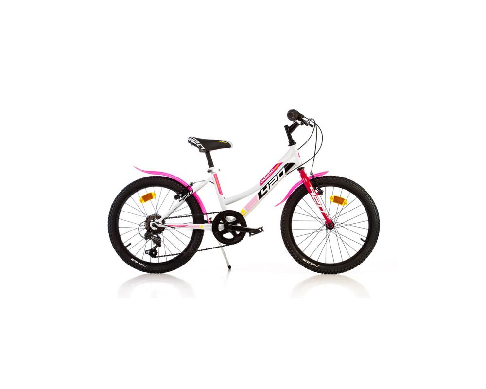 Detský bicykel Dino bikes 420D bílo růžová 20