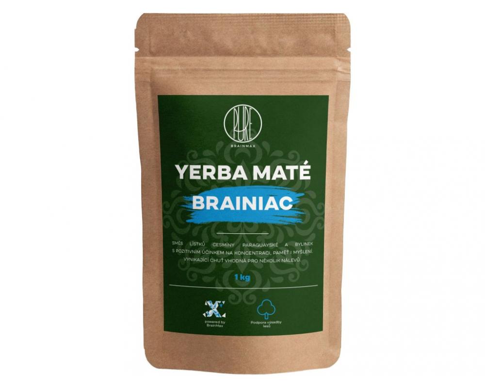 BrainMax Pure Organic Yerba Maté Brainiac 1000 g