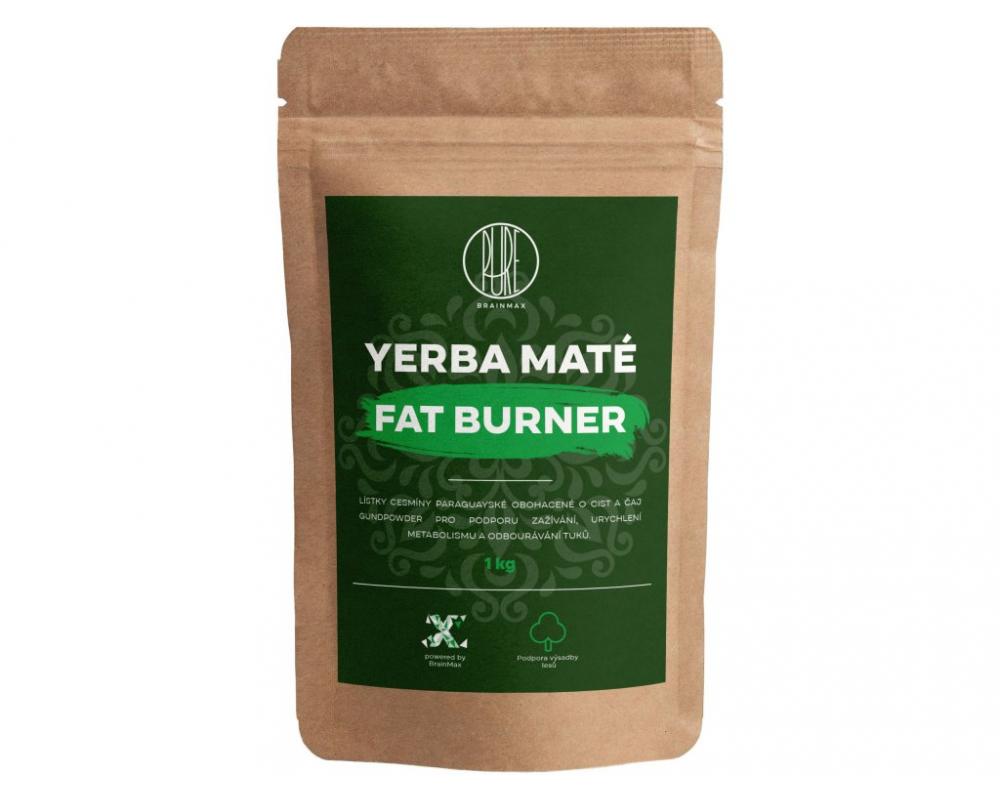 BrainMax Pure Organic Yerba Maté Fat Burner 1000g