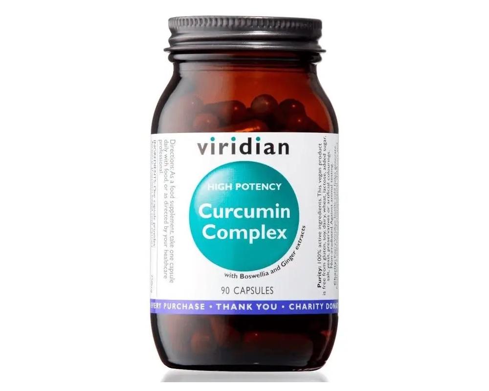 VIRIDIAN Curcumin Complex 90 kapslí