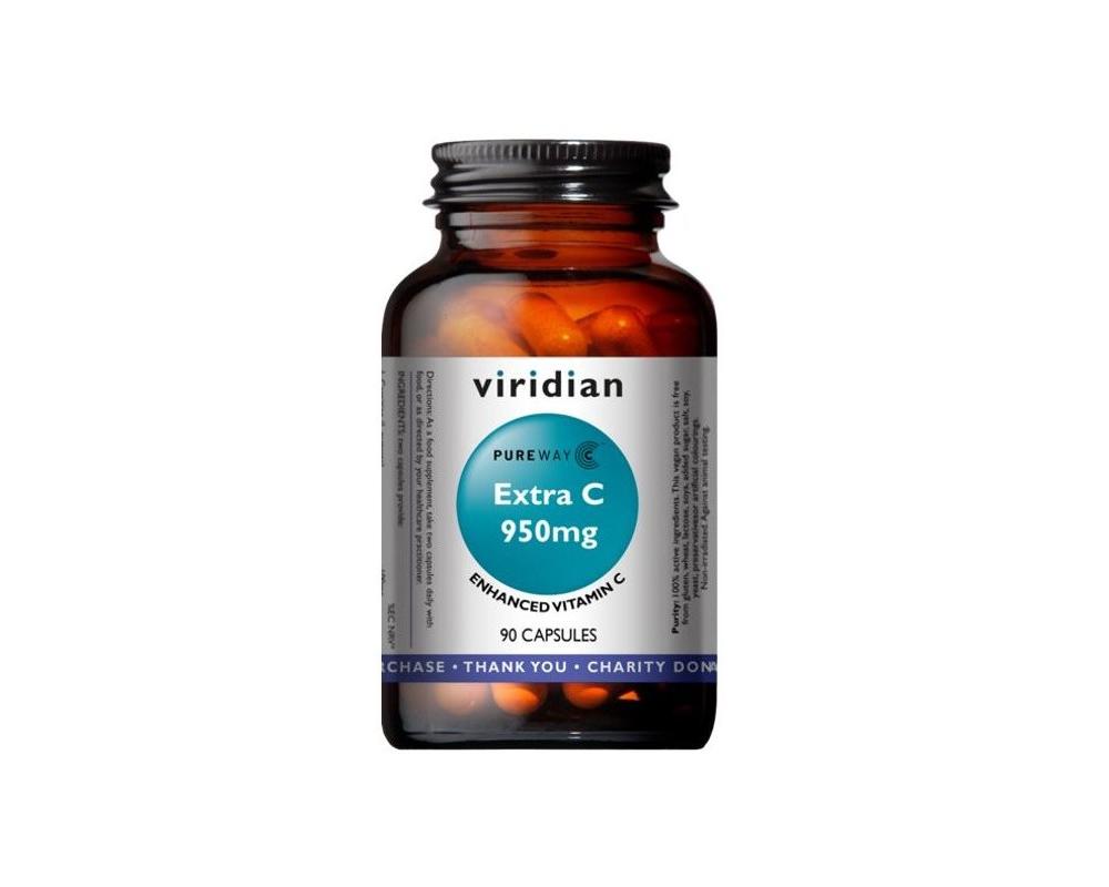 VIRIDIAN Extra C 950 mg 90 kapslí