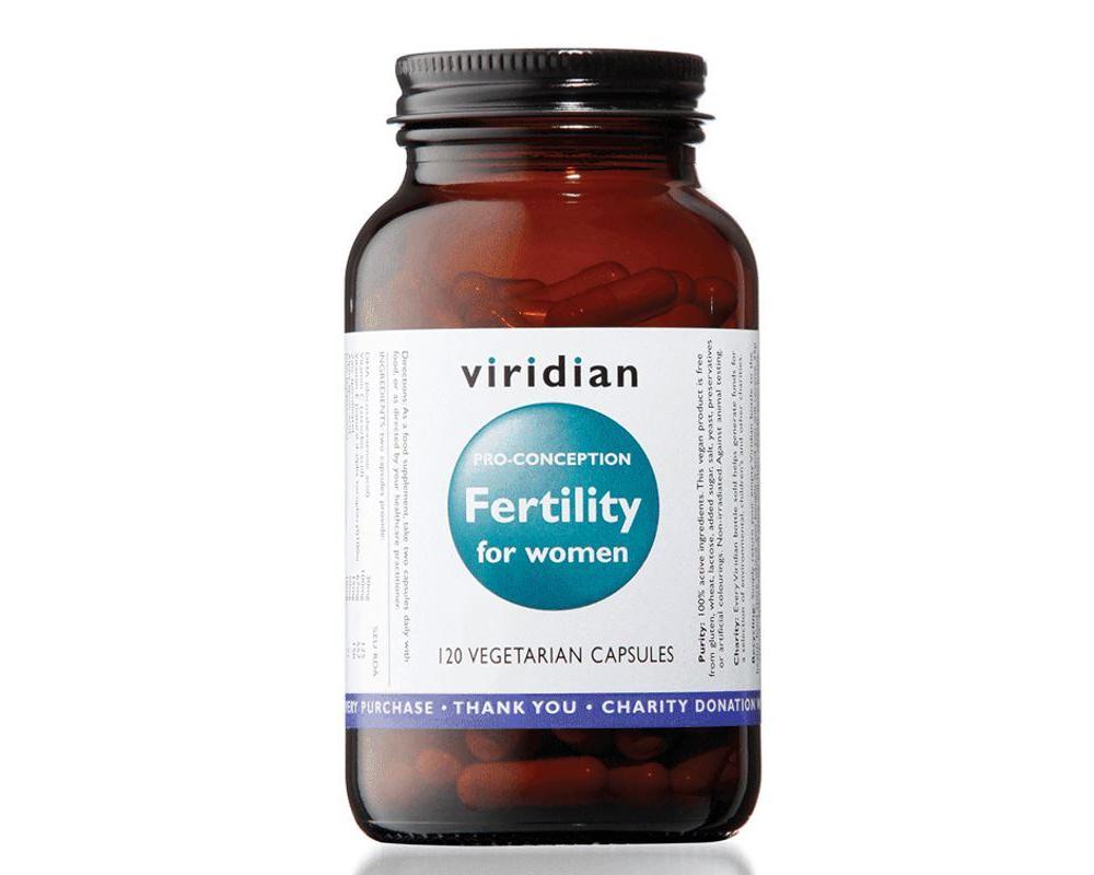 VIRIDIAN Fertility for Woman 120 kapslí