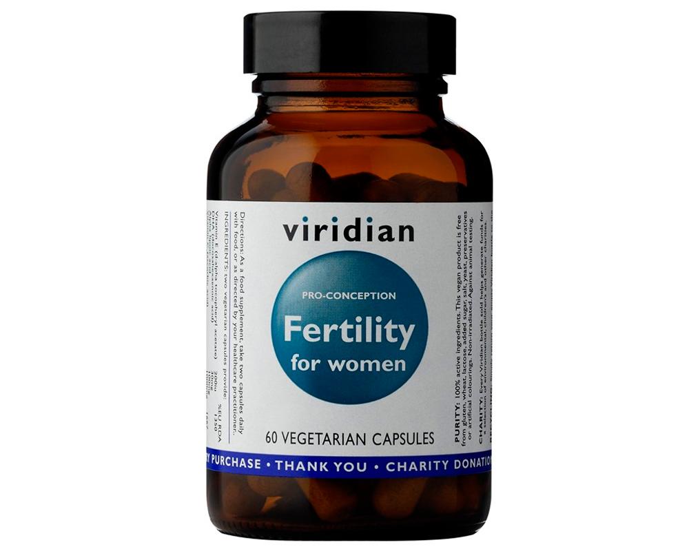 VIRIDIAN Fertility for Woman 60 kapslí