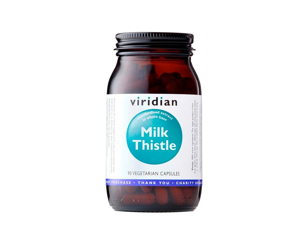 VIRIDIAN Milk Thistle (Ostropestřec mariánský) 90 kapslí