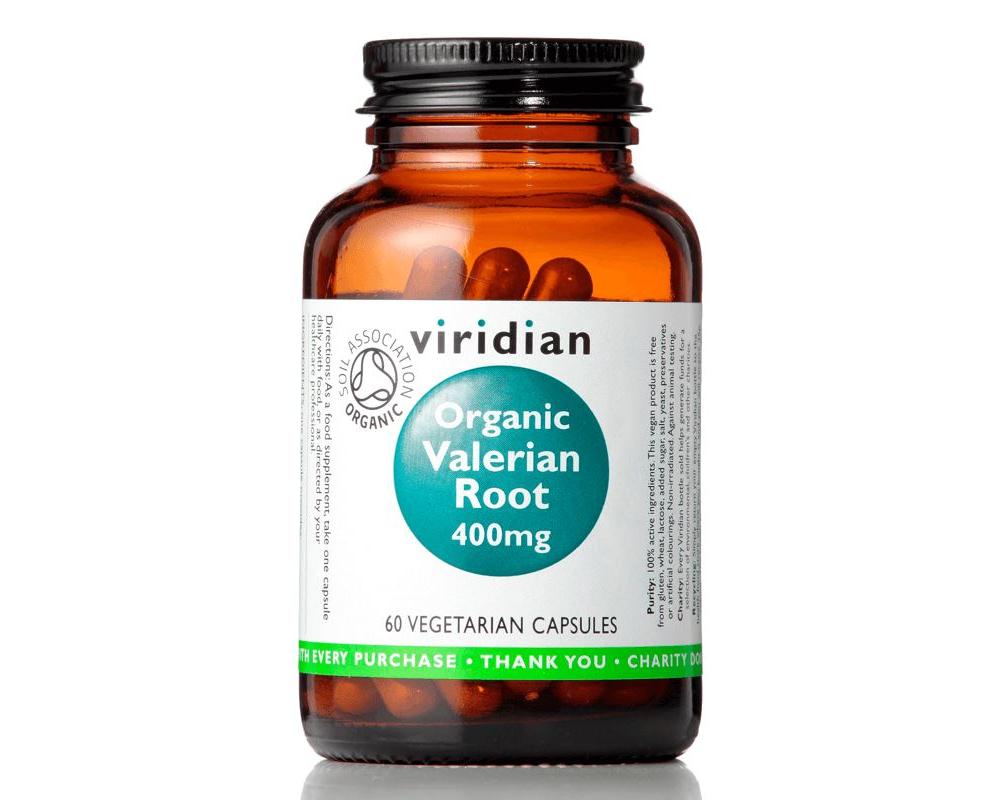 VIRIDIAN Valerian Root 400mg 60 kapslí