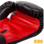 VENUM dětské boxerské rukavice Contender Kids černé červené inside