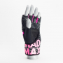 Gelové rukavice MADMAX vel. S M šedé růžové vnitřek
